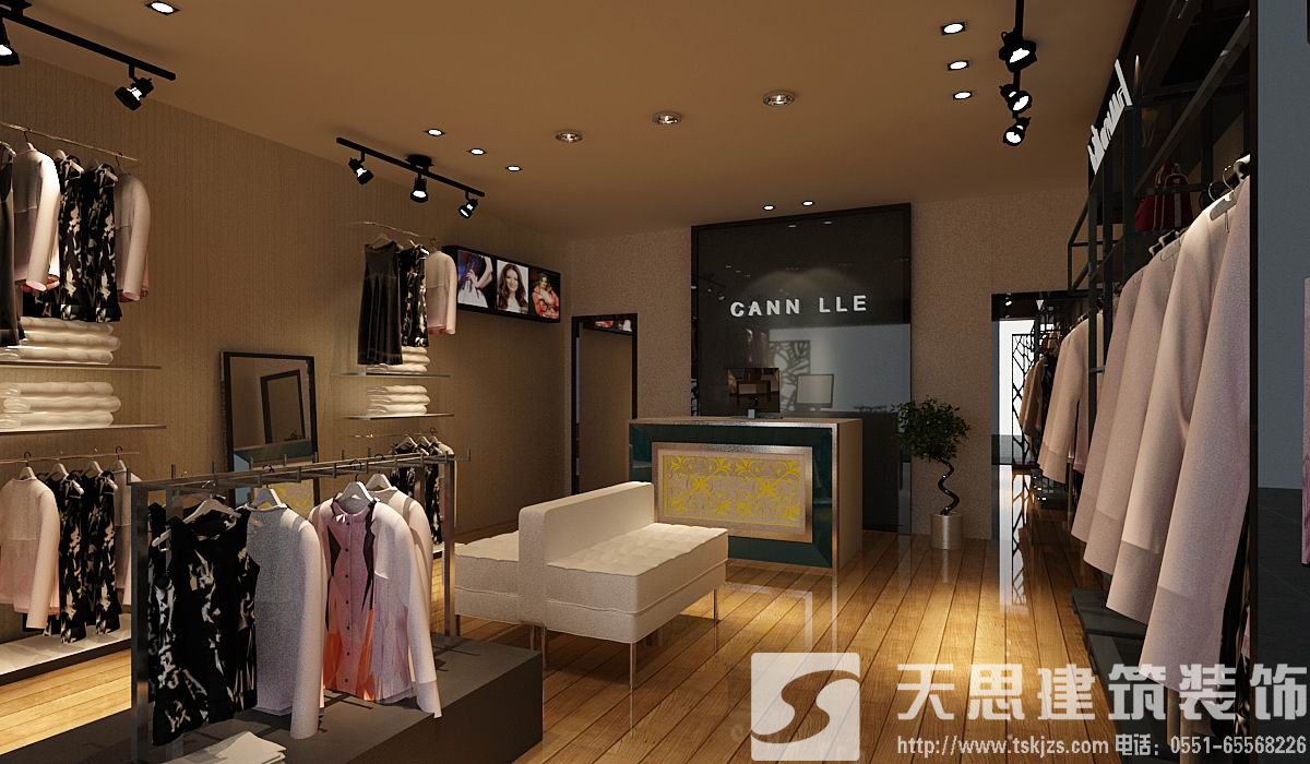 合肥服裝店裝修設計 刺激消費者購買欲